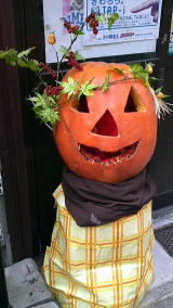 ハロウィンのかぼちゃの写真